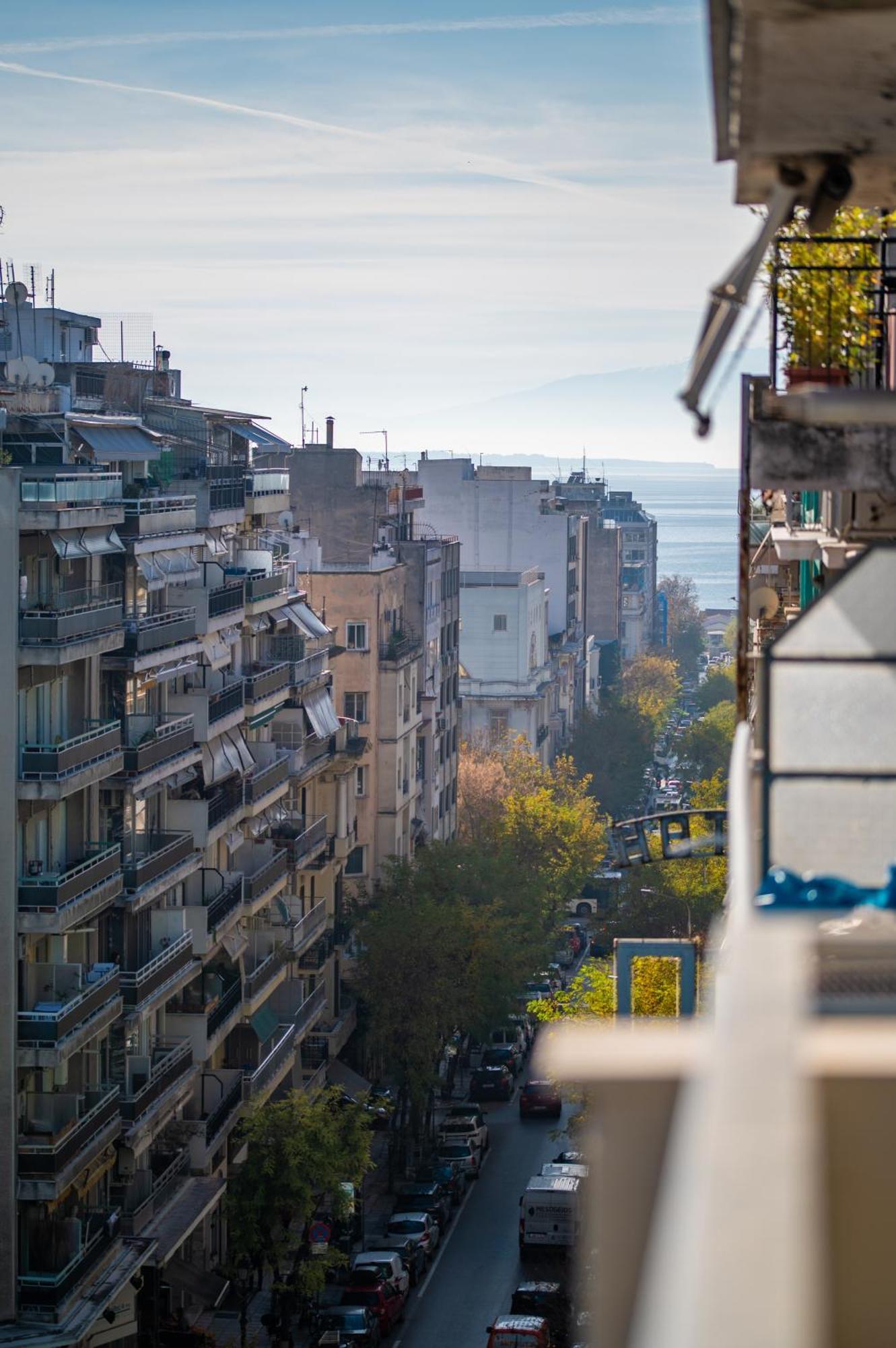 Ferienwohnung Coloured Nests Thessaloniki Exterior foto