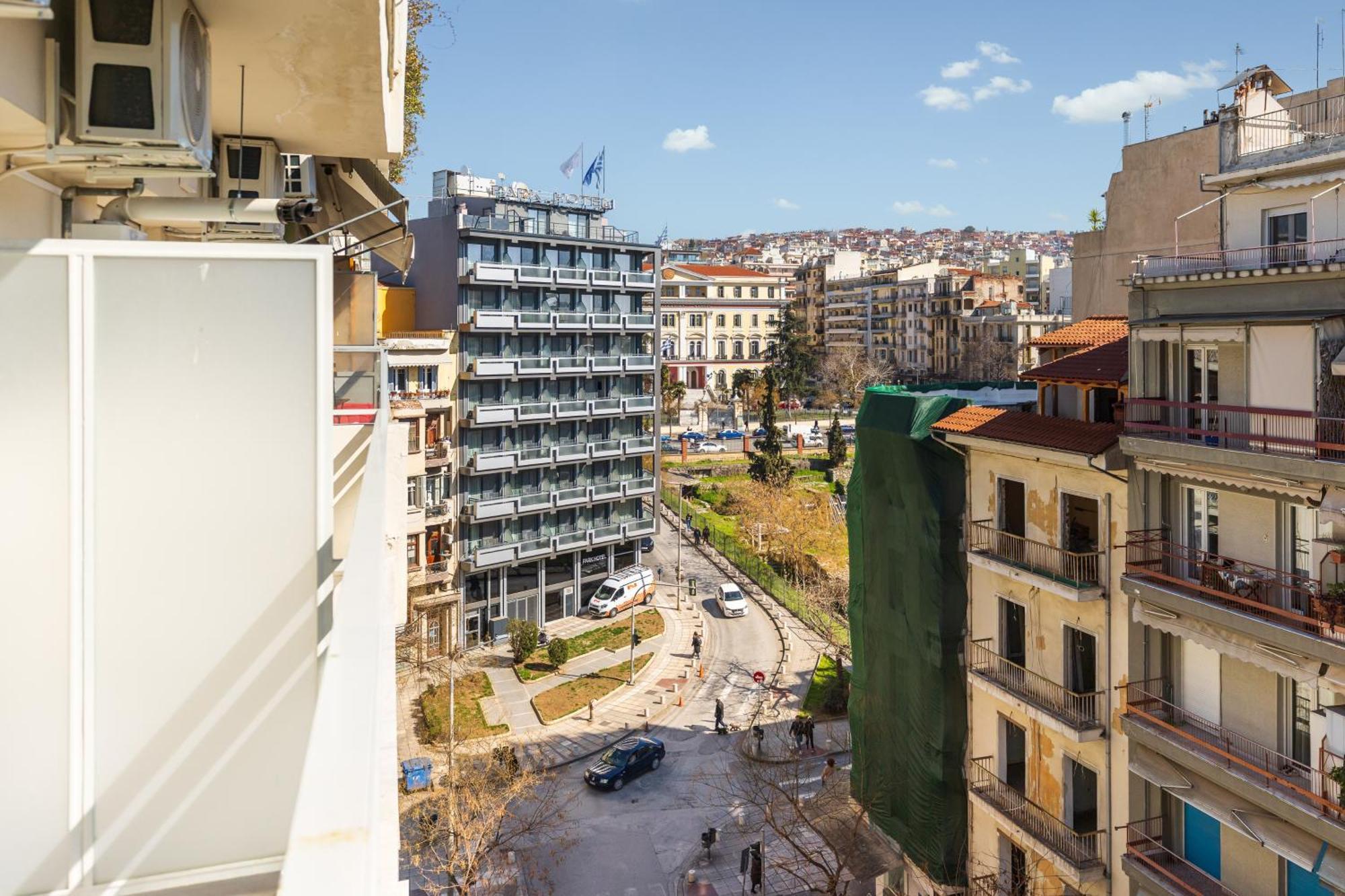 Ferienwohnung Coloured Nests Thessaloniki Exterior foto